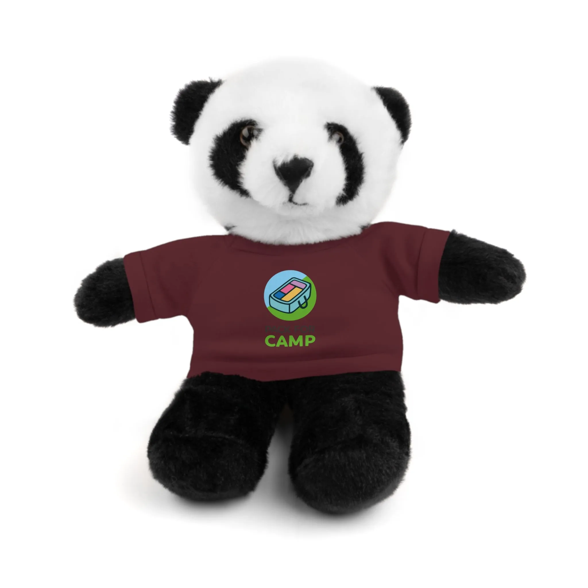 Stuffed Panda with Logo Tee