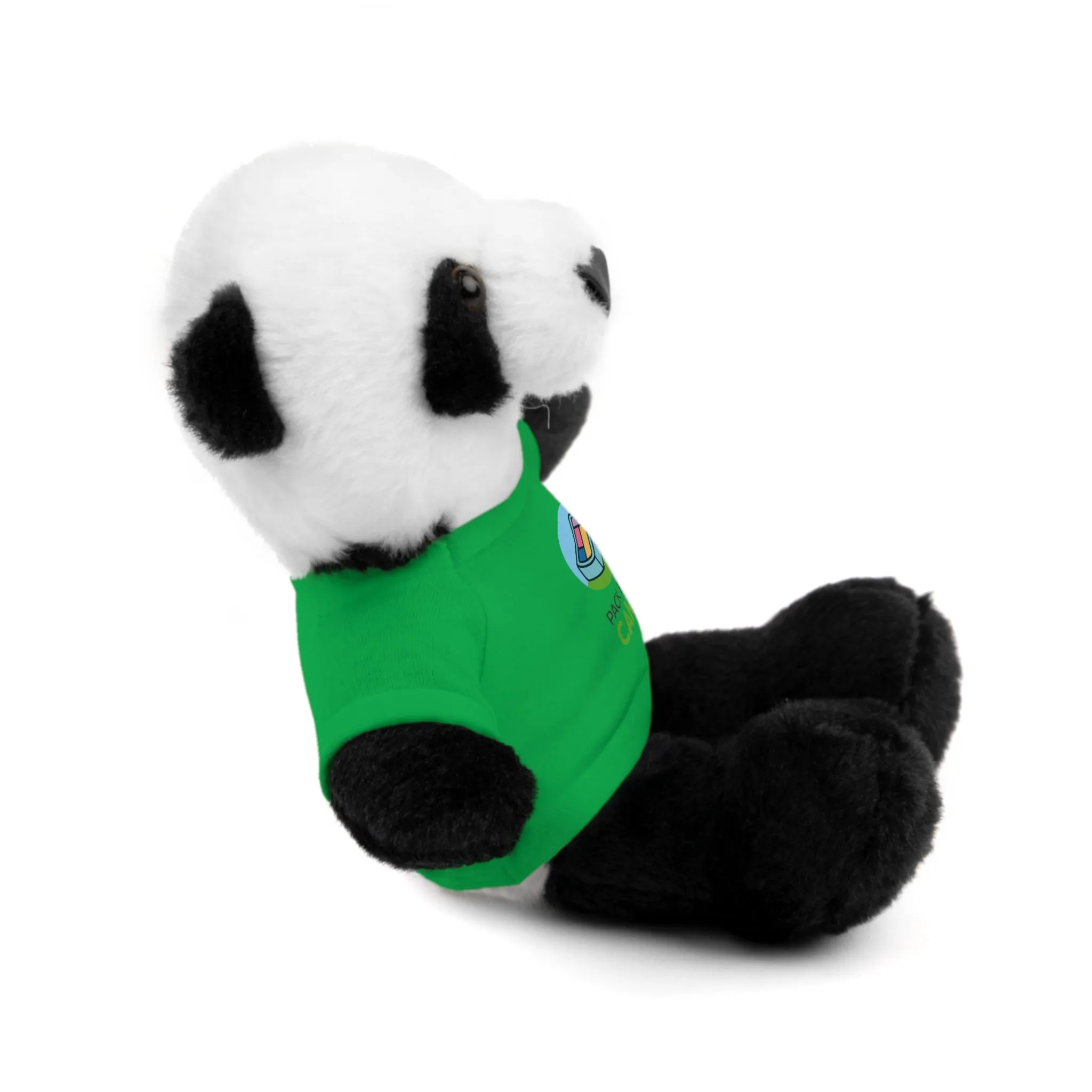 Stuffed Panda with Logo Tee