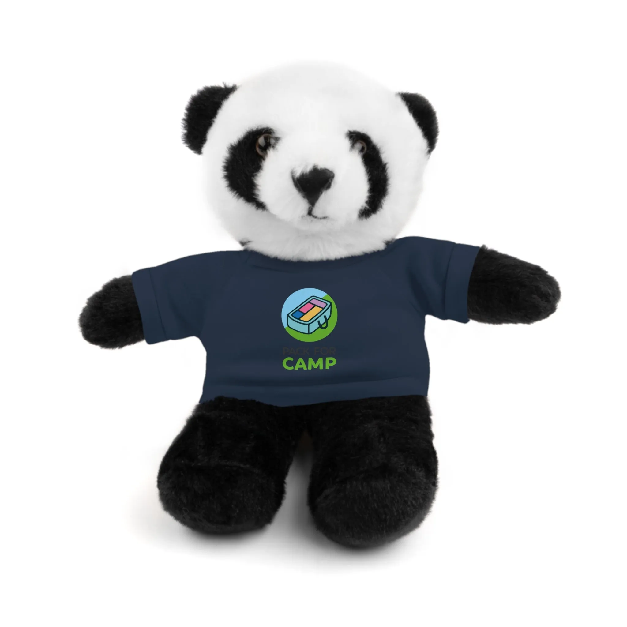 Stuffed Panda with Logo Tee