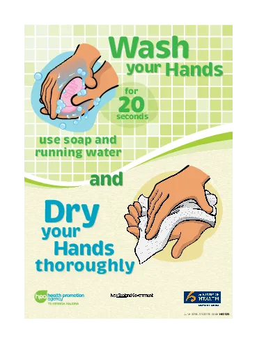 Wash and dry your hands - HE2525