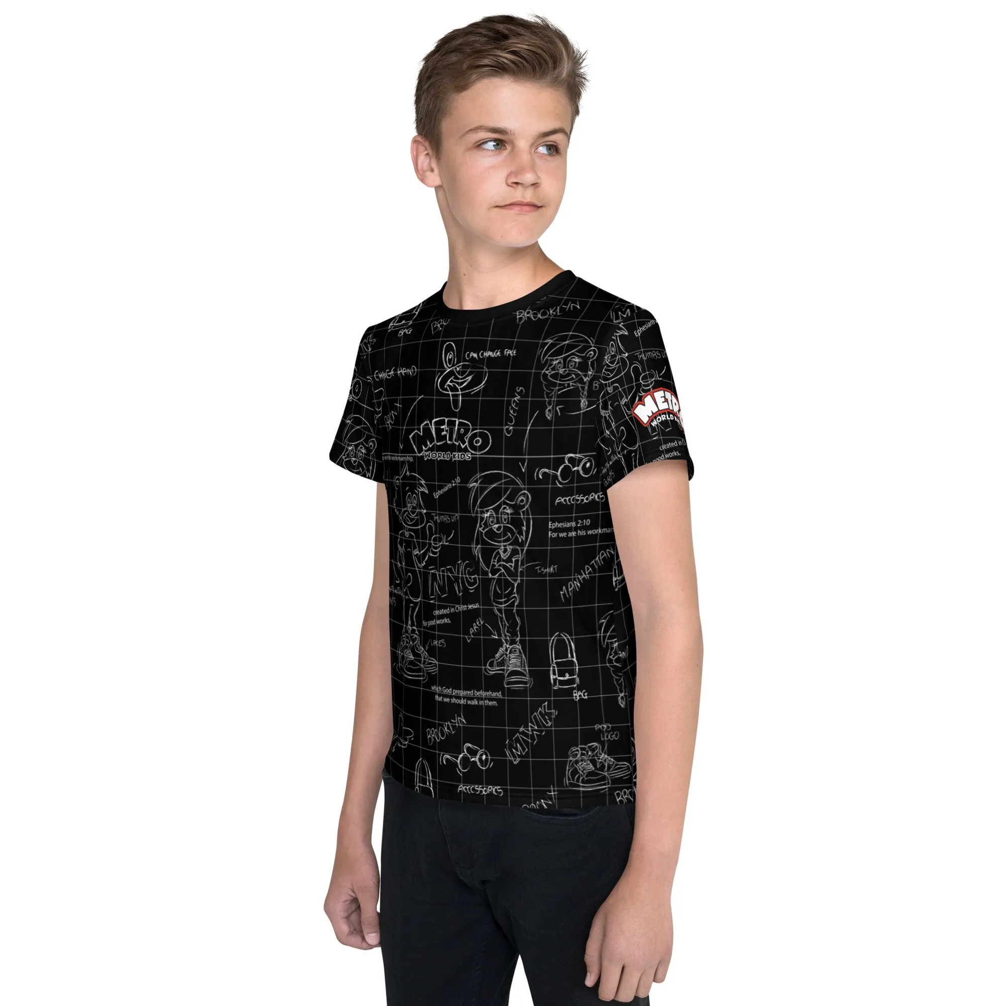Youth crew neck t-shirt