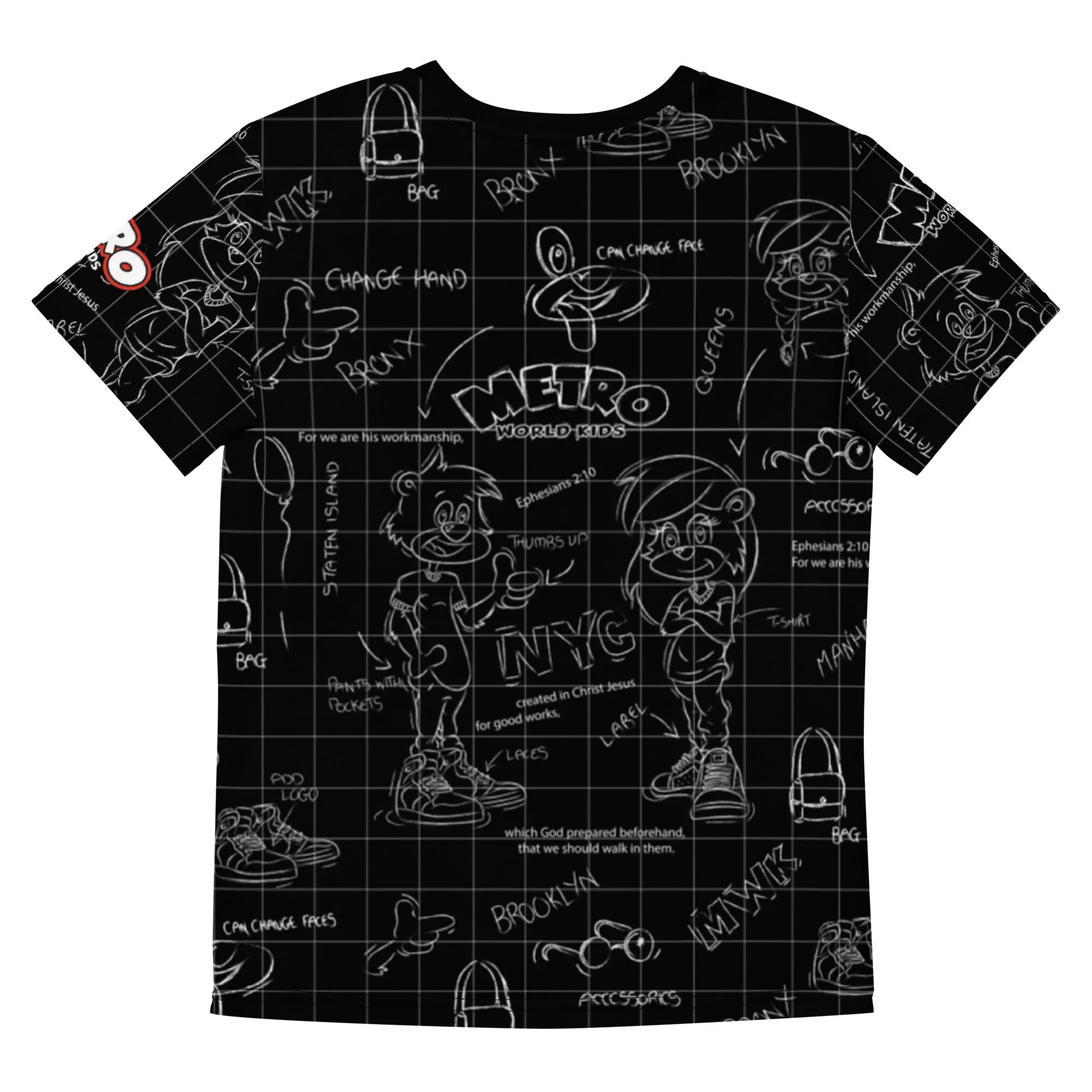 Youth crew neck t-shirt
